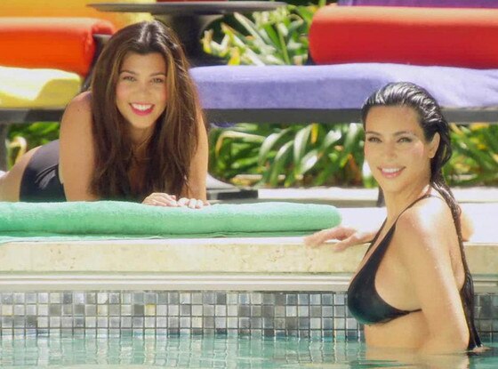Kim and Kourtney Take Miami