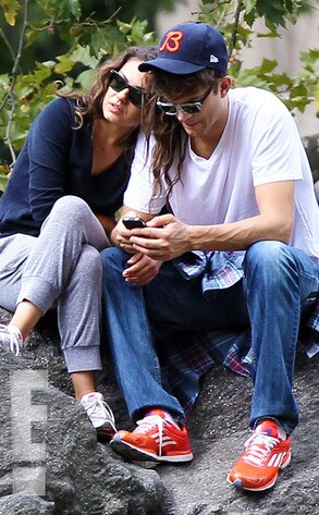 EXCLUSIVE WATERMARK, Ashton Kutcher, Mila Kunis