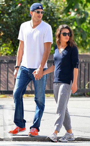 EXCLUSIVE WATERMARK, Ashton Kutcher, Mila Kunis