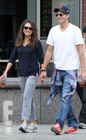 EXCLUSIVE WATERMARK, Ashton Kutcher, Mila Kunis
