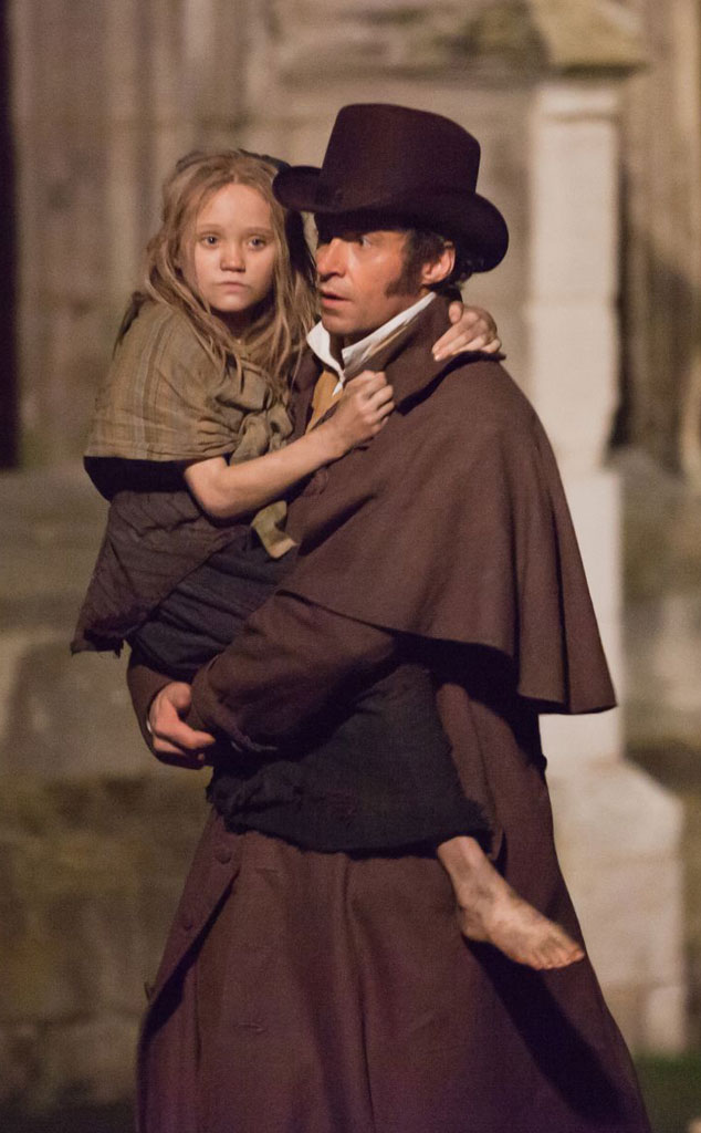 Hugh Jackman, Isabelle Allen, Les Miserables