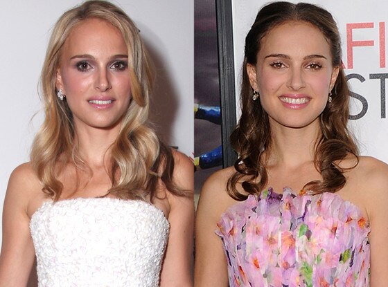 Natalie Portman, Blonde, Brunette