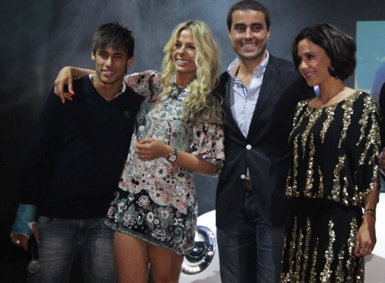 Neymar, Adriane Galisteu, Ricardo Pereira, Guilermina Guinle