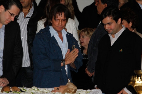 hebe camargo, velório, famosos
