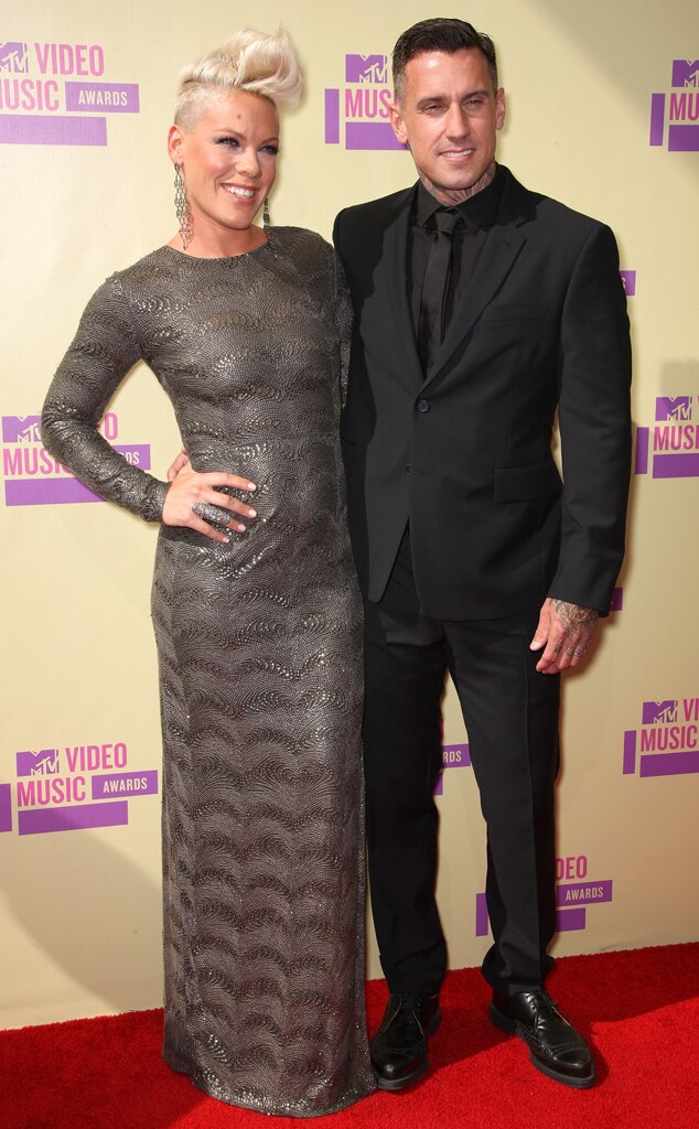 Pink, Carey Hart, MTV Video Music Awards 2012 Pink, Carey Hart, MTV Video Music Awards 2012
