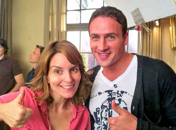 Tina Fey, Ryan Lochte, Twit Pic