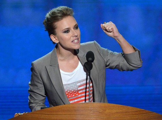 Scarlett Johansson, Democratic National Convention