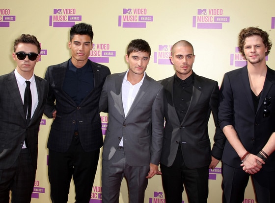 Nathan Sykes, Siva Kaneswaran, Tom Parker, Max George, Jay McGuiness, The Wanted, MTV VMA