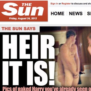 Prince Harry, The Sun