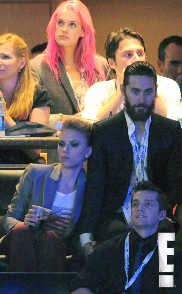 EXCLUSIVE WATERMARK, DNC, Scarlett Johannson, Jaret Leto