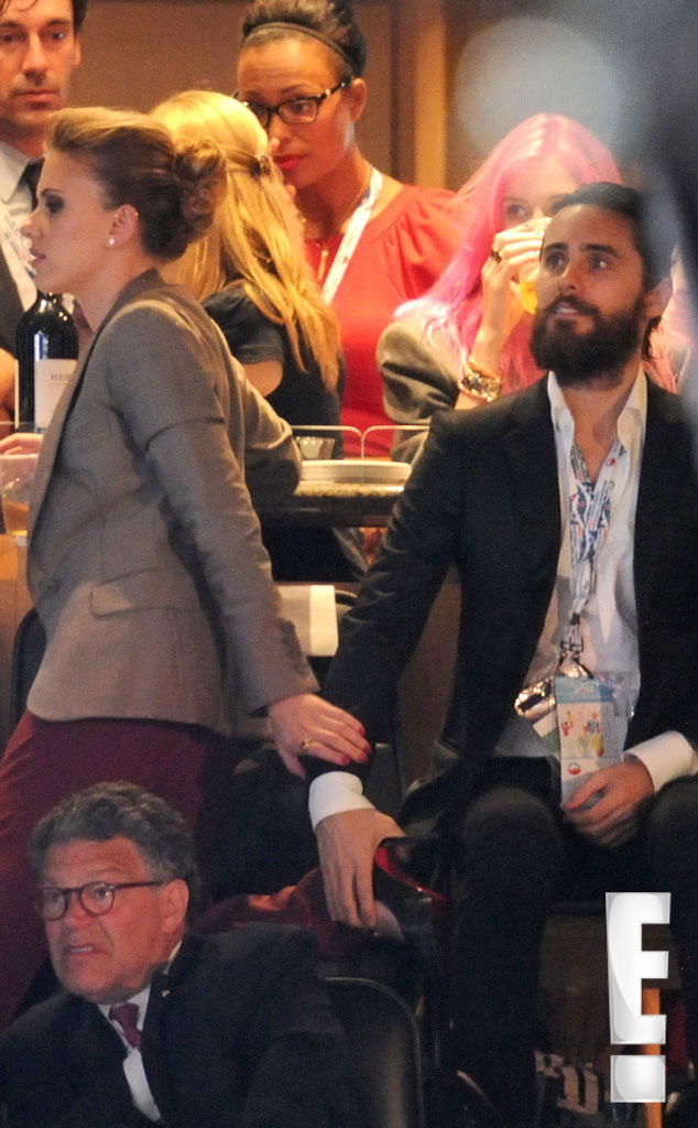 EXCLUSIVE WATERMARK, DNC, Scarlett Johannson, Jaret Leto