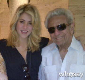 Shakira and father