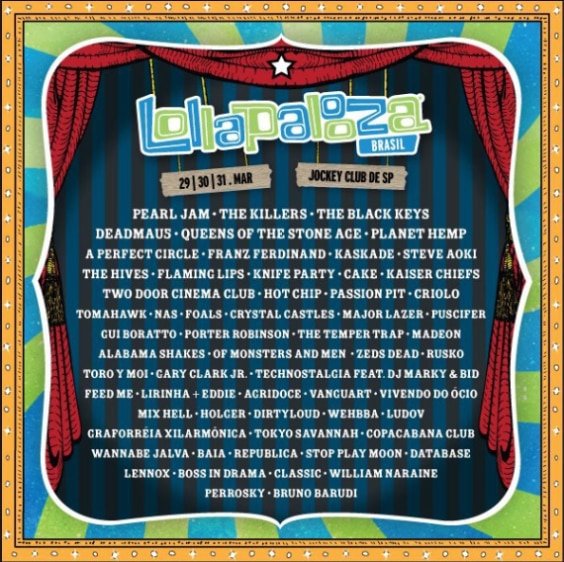 Lollapalooza Sao Paulo 2013 Lollapalooza Sao Paulo 2013