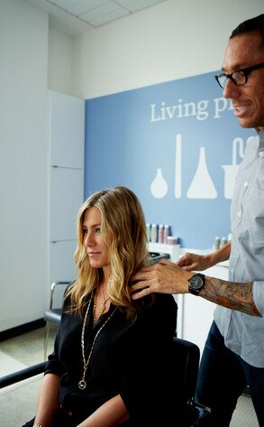 Jennifer Aniston, Living Proof Salon