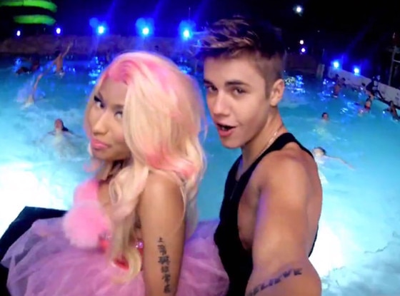 Justin Bieber, Nicki Minaj, Beauty and a Beat Video