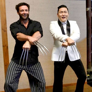 Hugh Jackman, Psy, Twitter