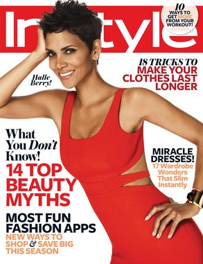 Halle Berry, InStyle cover