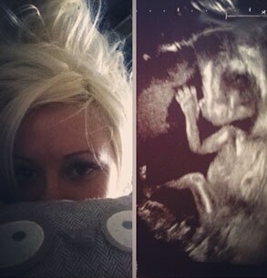 Holly Madison, Sonogram, Twit Pic