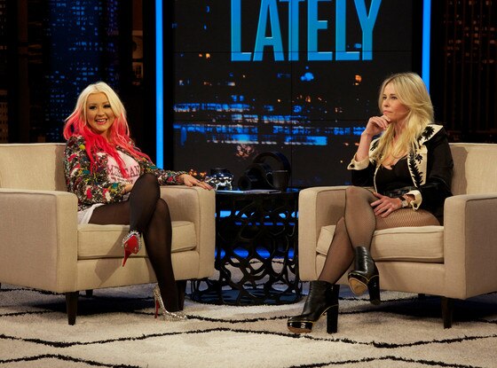 Christina Aguilera, Chelsea Handler, Chelsea Lately