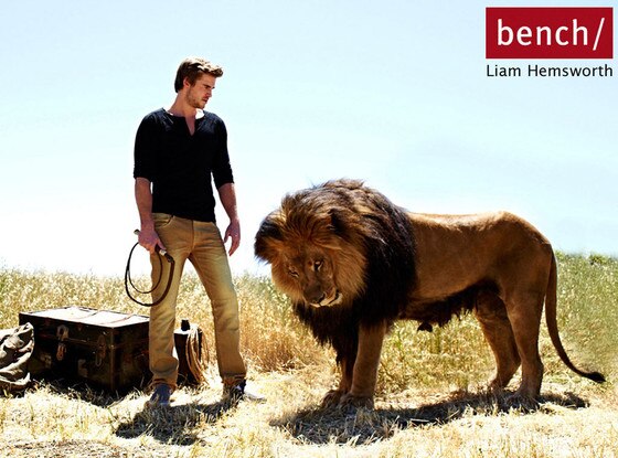 Liam Hemsworth, Bench Ad Campaign