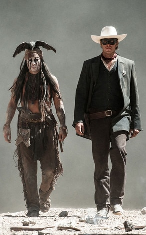 Johnny Depp, Armie Hammer, The Lone Ranger