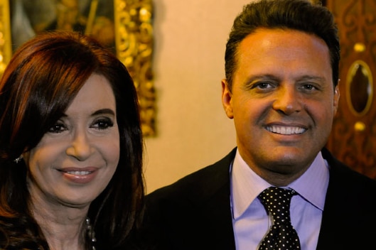 Luis Miguel, Cristina Kirchner