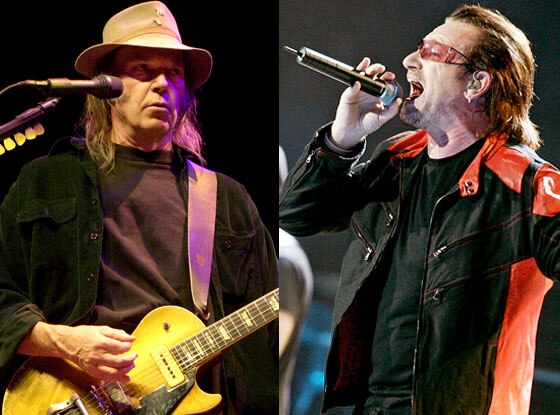 Bono, Neil Young