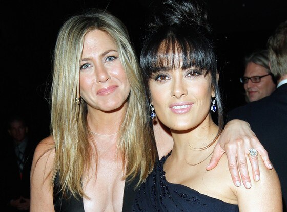 Jennifer Aniston, Salma Hayek