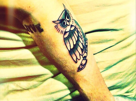 Justin Bieber, Tattoo, Twit Pic
