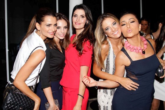 Carol Celico, Ticiane Pinheiro, Fernanda Motta, Sabrina Sato, Isabella Fiorentino