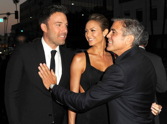 Ben Affleck, Stacy Keibler, George Clooney