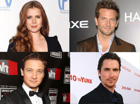 Bradley Cooper, Jeremy Renner, Amy Adams, Christian Bale