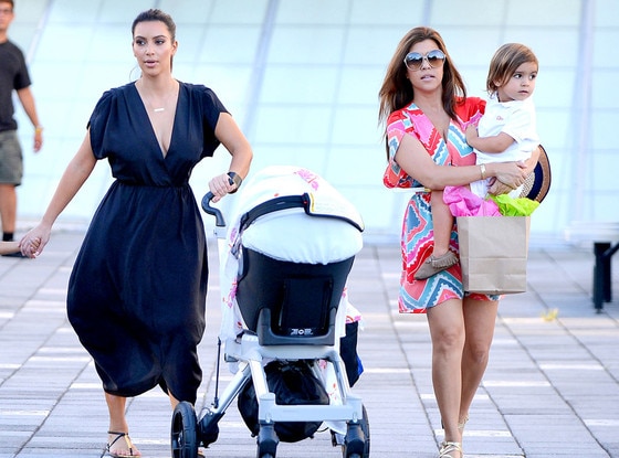 Kim Kardashian, Kourtney Kardashian, Mason Disick