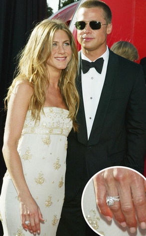 Jennifer Aniston, Brad Pitt, Rings