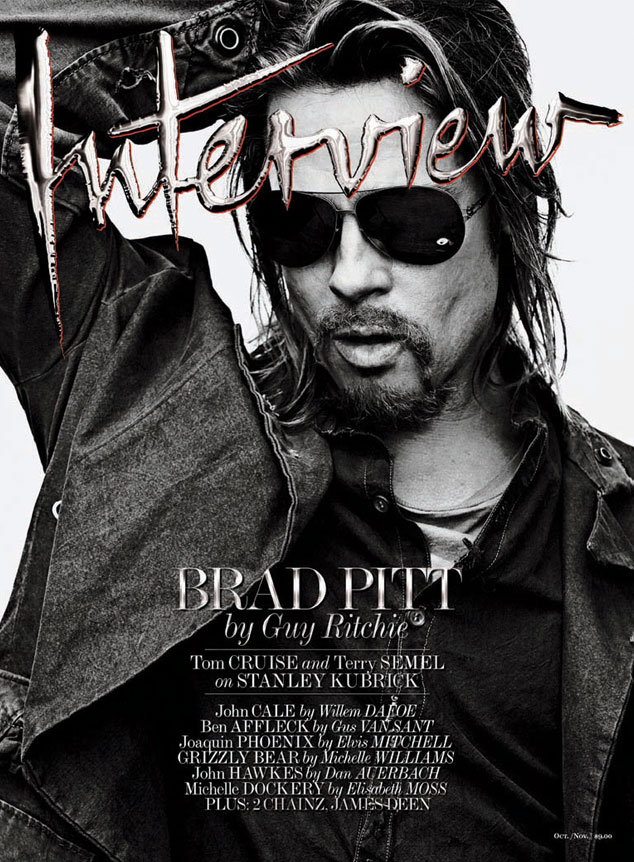 Brad Pitt, Interview Magazine