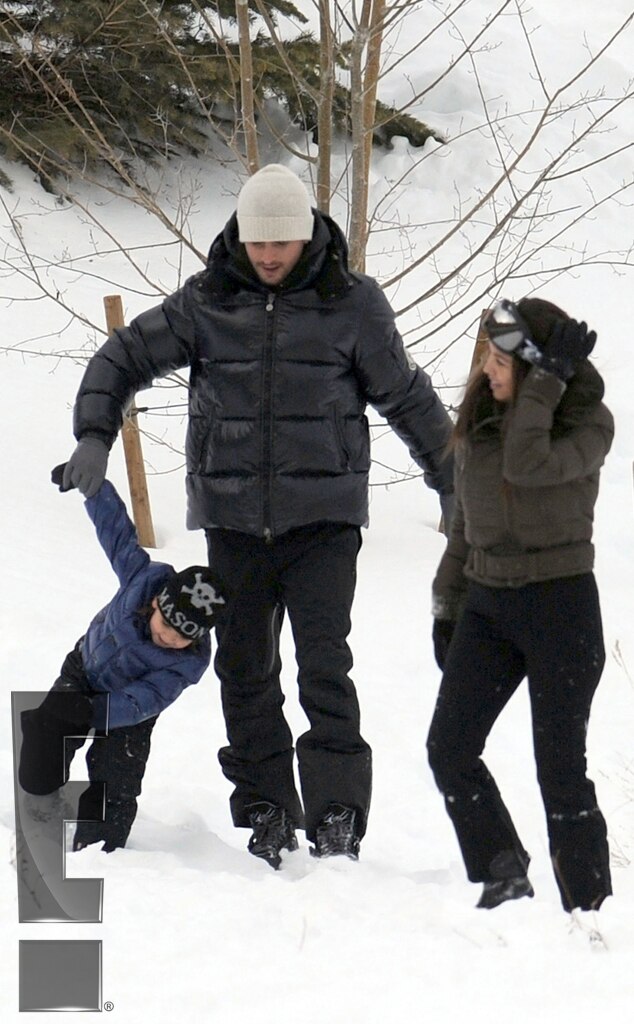 Kourtney Kardashian, Mason Disick, Scott Disick