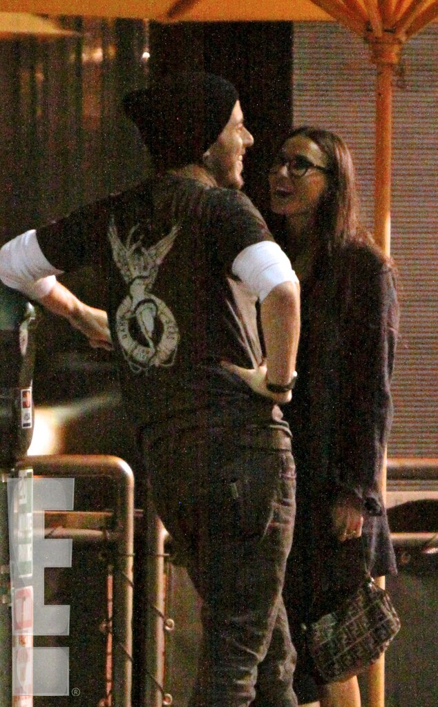 Demi Moore, Harry Morton exclusive