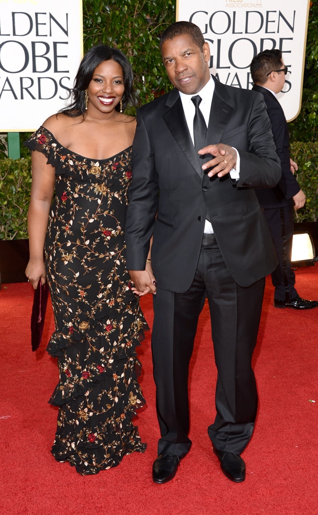Denzel Washington, Pauletta Washington, Golden Globes