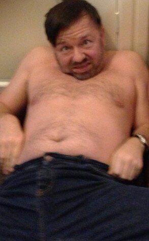 Ricky Gervais, Twitter