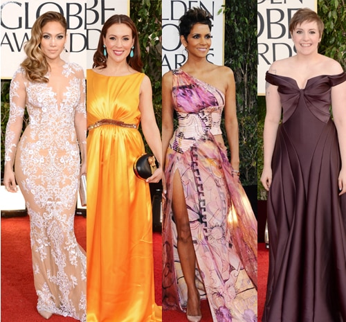 Mal vestidas do Globo de Ouro, Jennifer Lopez, Halle Berry