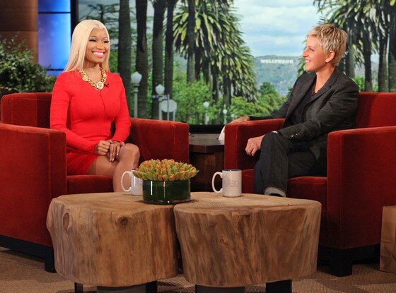 Nicki Minaj, Ellen DeGeneres, The Ellen DeGeneres Show