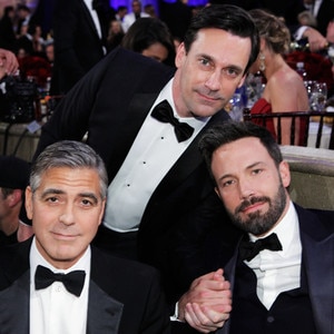 George Clooney, Jon Hamm, Ben Affleck