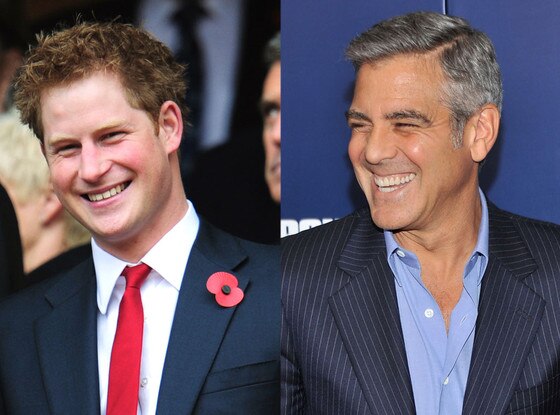 Prince Harry, George Clooney