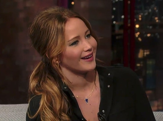 Jennifer Lawrence, David Letterman Show