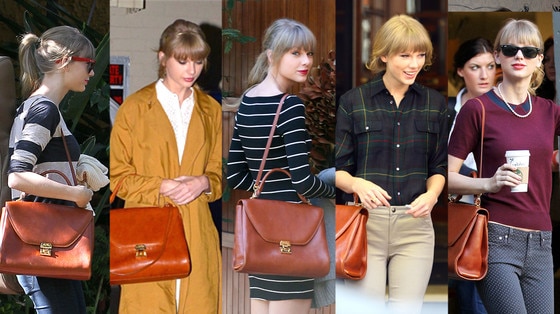 Taylor Swift, Mark Cross Satchel