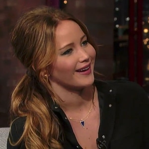 Jennifer Lawrence, David Letterman Show Jennifer Lawrence, David Letterman Show