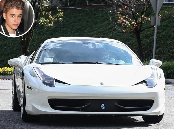 White Ferrari, Justin Bieber