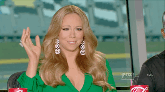 American Idol GIF, Mariah Carey American Idol GIF, Mariah Carey