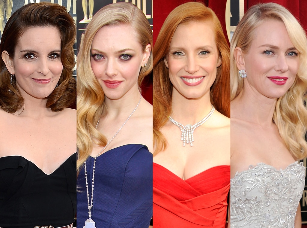 Sideswept Hair, Tine Fey, Amanda Seyfried, Jessica Chastain, Naomi Watts Sideswept Hair, Tine Fey, Amanda Seyfried, Jessica Chastain, Naomi Watts