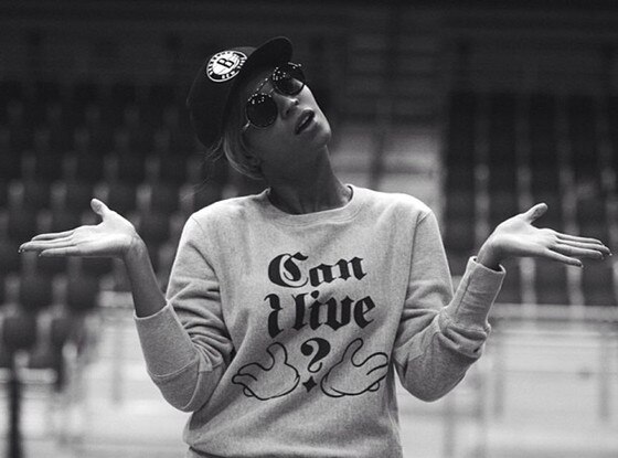 Beyonce Twit Pic